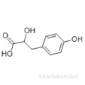 3- (4-hydroxyphényl) lactate CAS 306-23-0